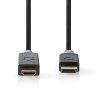 Nedis CCBW37100AT20 propojovací kabel zástrčka DisplayPort - zástrčka HDMI 2 m