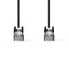 Nedis síťový kabel SF/UTP CAT5e, zástrčka RJ45 - zástrčka RJ45, 15 m, černá (CCGP85121BK150)