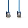 Nedis síťový kabel SF/UTP CAT5e, zástrčka RJ45 - zástrčka RJ45, 15 m, modrá (CCGP85121BU150)