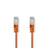 Nedis síťový kabel SF/UTP CAT5e, zástrčka RJ45 - zástrčka RJ45, 7.5 m, oranžová (CCGP85121OG75)