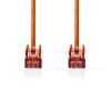 Nedis síťový kabel S/FTP CAT6, zástrčka RJ45 - zástrčka RJ45, 15 m, oranžová (CCGP85221OG150)