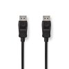 DisplayPort 1.2 kabel | DisplayPort Zástrčka - DisplayPort Zástrčka | 2 m | Černá barva