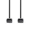 DisplayPort 1.2 kabel | DisplayPort Zástrčka - DisplayPort Zástrčka | 3 m | Černá barva