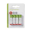 Nedis nabíjecí baterie NiMH AA 1.2V 2600mAh - 4ks, BANM26HR64B