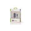 Nedis CCHAM240ABK automobilový USB nabíjecí adaptér 2.4 A s micro USB, černá