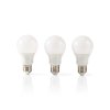 Nedis LED žárovka E27 9.4W 806lm 2700K balení 3ks (LEDBE27A603P2)