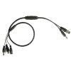 König SAS-MIC10 externí mikrofon pro kamery CCTV, BNC