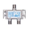 Technetix pasivní anténní rozbočovač 5-1218 MHz, 3.8 dB, 2x výstup (TN-ESX-02B)