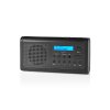 Nedis RDDB1500BK radiopřijímač DAB+ / FM, 3W, budík, 20 předvoleb
