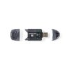 Nedis CRDRU2100BK USB 2.0 čtečka paměťových karet SD, SDHC, MMC