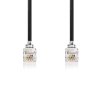 Nedis telefonní propojovací kabel zástrčka RJ10 - zástrčka RJ10, kroucený, 5 m, černá (TCGP90100BK50)
