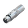 Neutrik adaptér XLR 3pin zástrčka - XLR 5pin zásuvka (NTR-NA3M5F)