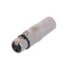 Neutrik adaptér XLR 3pin zásuvka - XLR 5pin zástrčka (NTR-NA3F5M)