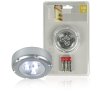 LED dotykové bateriové svítidlo Florenz, stříbrné Ranex RA-6000072