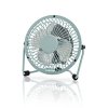 Nedis FNDK1BU10 stolní mini USB ventilátor 10 cm s kovovým tělem, modrý