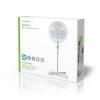 Nedis FNST10CWT40 ventilátor stojanový 40 cm, 45 W, funkce oscilace, bílá