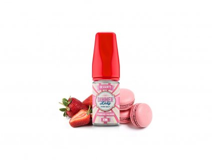 Příchuť-Dinner-Lady-Strawberry-Macaroon-30ml-Příchutě-a-aromata-pro-e-liquidy