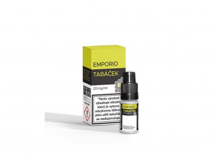 Eliquid-Emporio-Nic-Salt-Tabáček-10-ml-E-liquid-Náplň-do-e-cigarety