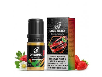 Dreamix-SALT-Jahoda-Strawberry'S-10-ml-E-liquid-do-e-cigarety