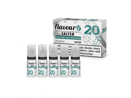 Flavourit-Salter-50-50-20mg-5x10ml-Míchání-vlastních-liquidů-Nikotinová-báze-do-elektronických-cigaret