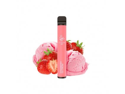 ELF BAR 600 jednorázová e-cigareta Strawberry Ice Cream