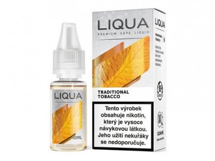 e liquid liqua elements traditional tobacco 10ml