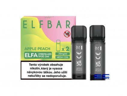 42327 elf bar elfa pods cartridge 2pack apple peach 20mg