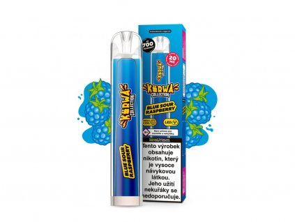 kurwa collection czech mockup blue sour raspberry