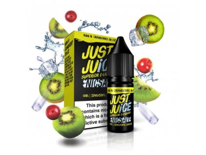 Liquid Just Juice SALT Kiwi & Cranberry On Ice 10ml