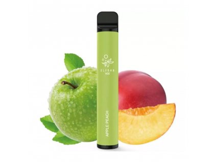 Elf Bar 600 elektronická cigareta Apple Peach 10 mg