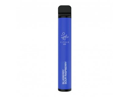 Elf Bar 600 elektronická cigareta Blueberry Sour Raspberry 10 mg