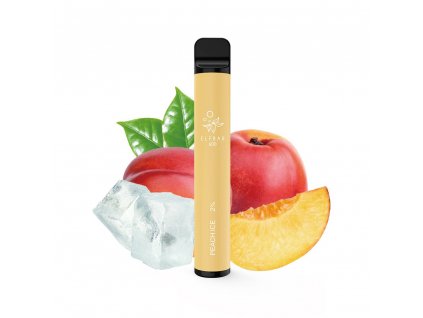 Elf Bar 600 elektronická cigareta Peach Ice 10 mg