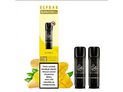 Elf Bar ELFA Pods cartridge 2Pack Mango 20mg
