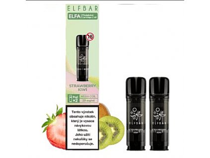 Elf Bar ELFA Pods cartridge 2Pack Strawberry Kiwi 20mg