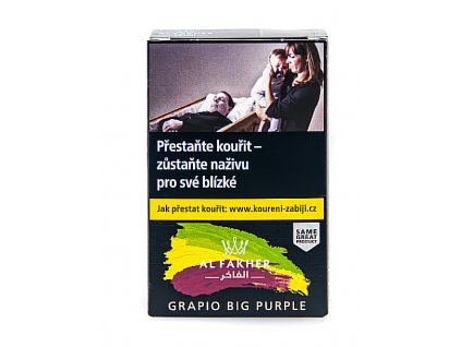 Tabák Al Fakher 50g - Grapio Big Purple