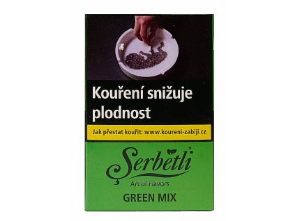 Tabák Serbetli 50g - Green Mix