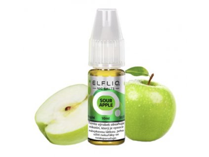 eliquid elf bar elfliq sour apple 10ml
