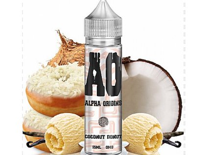 Příchuť Alpha Origins Shake and Vape 15ml Coconut Donut