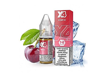 Náplň X4 Bar Juice - Cherry Ice Salt 20 mg/ml