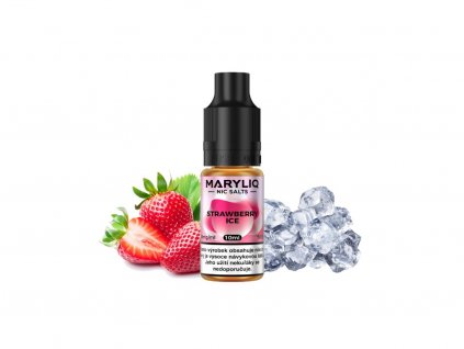 liquid maryliq strawberry ice mixvape