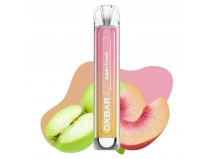 oxva oxbar c800 elektronicka cigareta apple peach 16mg