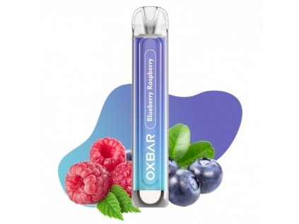oxva oxbar c800 elektronicka cigareta blueberry raspberry 16mg