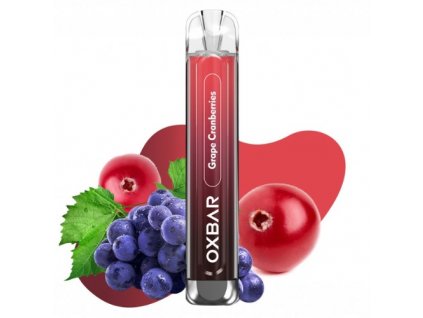 oxva oxbar c800 elektronicka cigareta grape cranberries 16mg