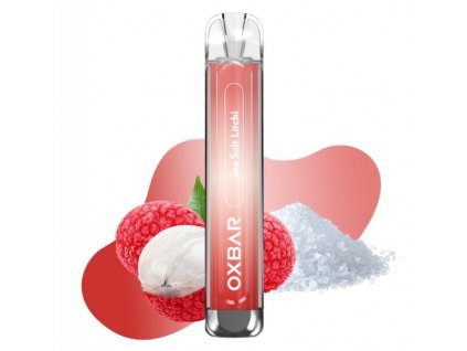 oxva oxbar c800 elektronicka cigareta sea salt litchi 16mg