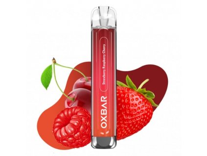 oxva oxbar c800 elektronicka cigareta strawberry raspberry cherry 16m