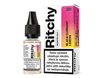 liquid ritchy salt 10ml black currant lemon