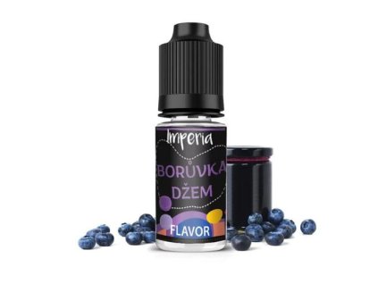 prichut imperia black label 10ml blueberry jam boruvkovy dzem