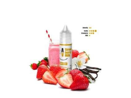 Příchuť Adam´s Vape Shake and Vape 10ml Strawberry Milk