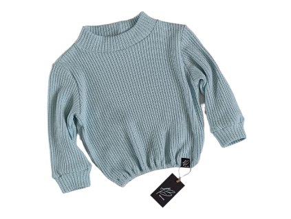 Svetr světle modrý vel. 104