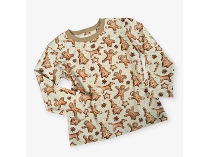 Dětské triko s dlouhým rukávem VÁNOCE